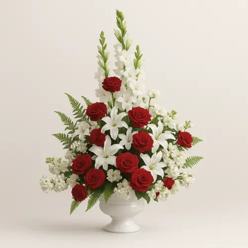 Bunga Meja kayu tangi